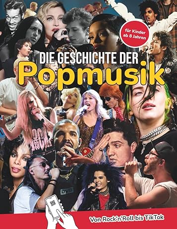 Cover: Geschichte der Popmusik für Kinder